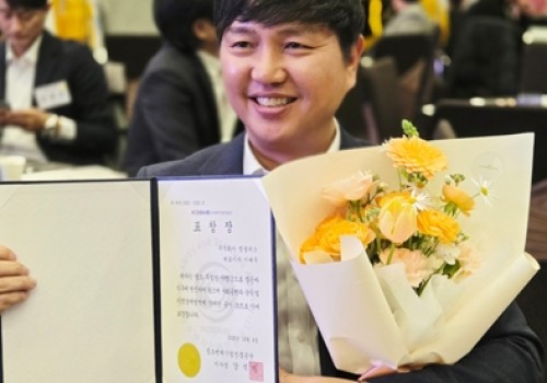㈜켐플러스 이대주 대표, 중소벤처기업진흥공단 이사장상 수상